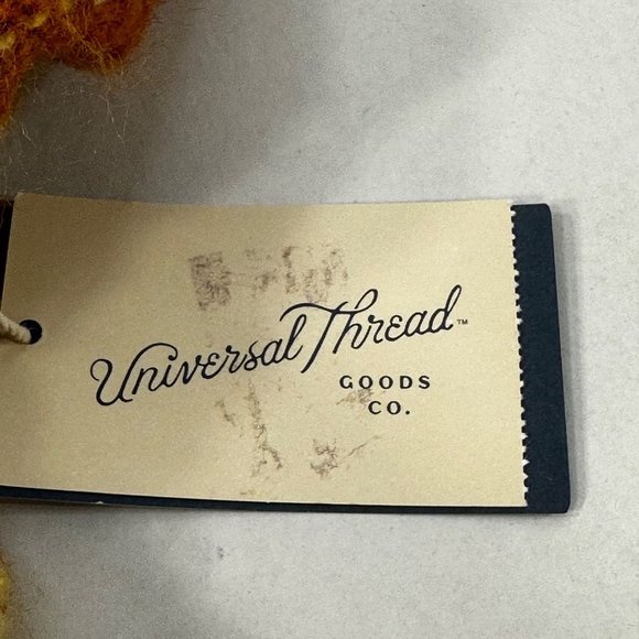 Universal Thread Women's One Size Scarf Orange Plaid Blanket New With Tags - Picture 6 of 10